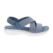 Cinzia Soft Beqvama och mångsidiga sandaler Blue, Dam