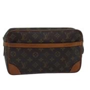 Louis Vuitton Vintage Pre-owned Canvas kuvertvskor Brown, Unisex