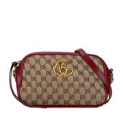 Gucci Vintage Pre-owned Canvas gucci-vskor Brown, Dam