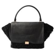 Celine Vintage Pre-owned Laeder handvskor Black, Dam