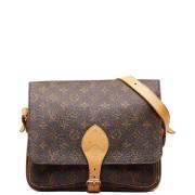 Louis Vuitton Vintage Pre-owned Canvas louis-vuitton-vskor Brown, Dam