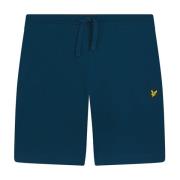 Lyle & Scott Sweat Shorts Blue, Herr