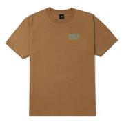 HUF T-shirt Brown, Herr