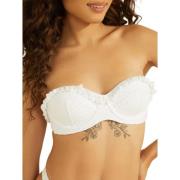 Guess Stilren Bikini Topp White, Dam