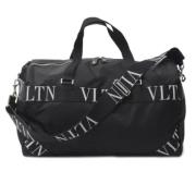 Valentino Vintage Pre-owned Canvas handvskor Black, Dam