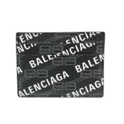 Balenciaga Vintage Pre-owned Laeder plnbcker Black, Herr