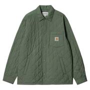 Carhartt Wip Quiltad Skjortjacka Anka Grön Green, Herr