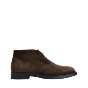 Tod's Präglade Mocka Ankelboots Brown, Herr