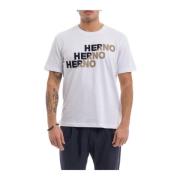 Herno T-Shirts White, Herr