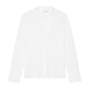 Marc O'Polo Tunika blus regular White, Dam