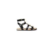 Michael Kors Wren Gladiator Sandaler Black, Dam