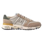 Premiata Eleganta Sneakers med Läderdetaljer Multicolor, Herr