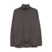 P.a.r.o.s.h. Stone Maglia Top Gray, Dam