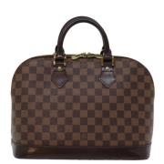 Louis Vuitton Vintage Pre-owned Canvas louis-vuitton-vskor Brown, Dam