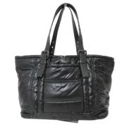 Bottega Veneta Vintage Pre-owned Canvas totevskor Gray, Herr