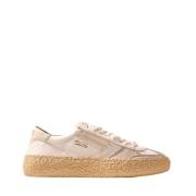 Puraai Eko Läder Vita Sneakers Guld Detaljer White, Herr