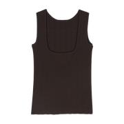 Remain Birger Christensen Choklad Tanktop Brown, Dam