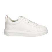 Karl Lagerfeld Vita Läder Herr Sneakers Essential White, Herr