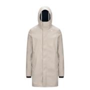 K-Way Bonded Parka Beige Beige, Herr