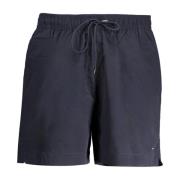 Tommy Hilfiger Blå badshorts med brodyr Blue, Herr