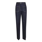 Victoria Beckham Stiliga Alina Jeans för Kvinnor Blue, Dam