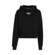 Tommy Jeans Essentiell Sweatshirt för Kvinnor Black, Dam