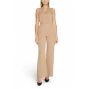 Rinascimento Höj din stil Jumpsuit Beige, Dam