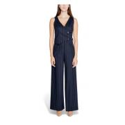 Rinascimento Höj din stil med Chic Jumpsuit Blue, Dam