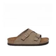 Birkenstock Beige Sandaler Zurich Stil Komfort Beige, Dam