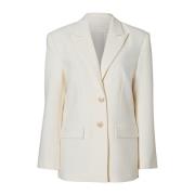 Wakakuu Icons Stilren Hazel Blazer för Kvinnor Beige, Dam