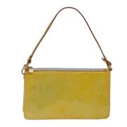 Louis Vuitton Vintage Pre-owned Laeder louis-vuitton-vskor Yellow, Dam