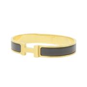 Hermès Vintage Pre-owned Metall armband Yellow, Dam