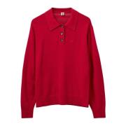 The Garment Snygg Polo Red, Dam