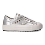 Philippe Model Silver Haute Tennis Sneakers Kvinnor Gray, Dam