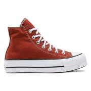 Converse Höga Sneakers Orange, Dam