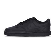 Nike Svart Låg Sneaker Präglad Logotyp Black, Herr