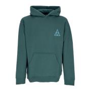 HUF Triple Triangle Hoodie Pine Långärmad Green, Herr