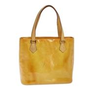 Louis Vuitton Vintage Pre-owned Laeder louis-vuitton-vskor Beige, Dam