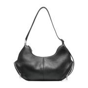 Osoi Svart Cargo Hobo Stor Axelväska Black, Dam