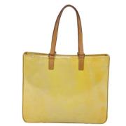 Louis Vuitton Vintage Pre-owned Laeder louis-vuitton-vskor Yellow, Dam