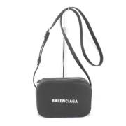 Balenciaga Vintage Pre-owned Laeder axelremsvskor Black, Dam