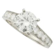 Cartier Vintage Pre-owned Metall ringar White, Dam