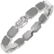 Chanel Vintage Pre-owned Metall ringar Gray, Dam