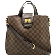 Louis Vuitton Vintage Pre-owned Canvas louis-vuitton-vskor Brown, Dam