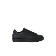 Iceberg Vintage Tennis Style Svarta Sneakers Black, Herr