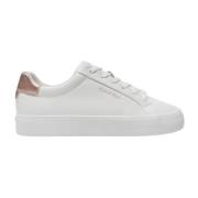 Calvin Klein Dam Lace-Up Sneakers White, Dam