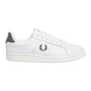 Fred Perry Enkla B721 Sneakers med snörning White, Herr