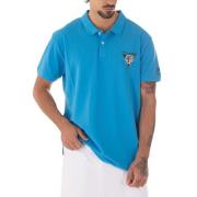 Just Cavalli Herr Logo Polo Tröja Blue, Herr