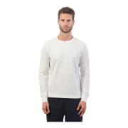 K-Way Vit Tröja Slim Fit Långärmad White, Herr