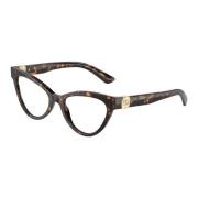 Dolce & Gabbana Stiliga Glasögon Dg3394 i Färg L502 Brown, Dam